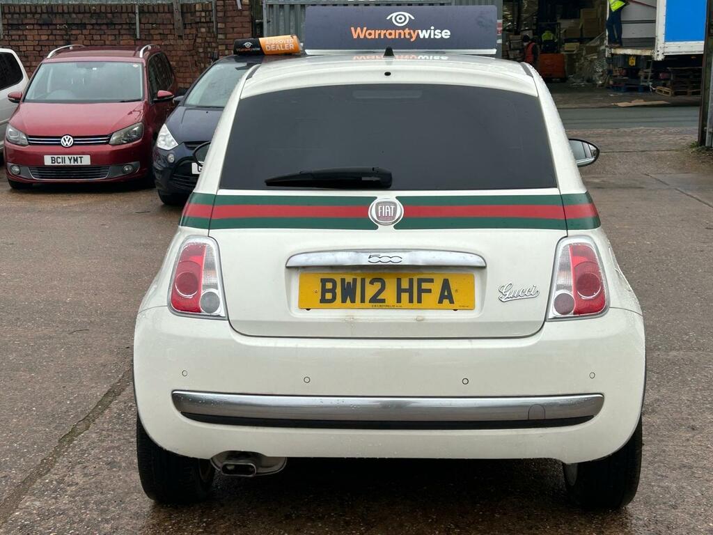 Fiat 500 Bygucci 1.2 Hatchback Dualogic Euro 4 White #6