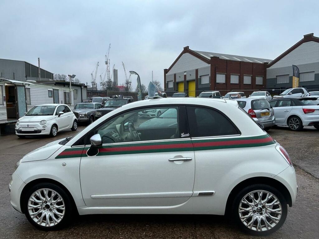 Fiat 500 Bygucci 1.2 Hatchback Dualogic Euro 4 White #5