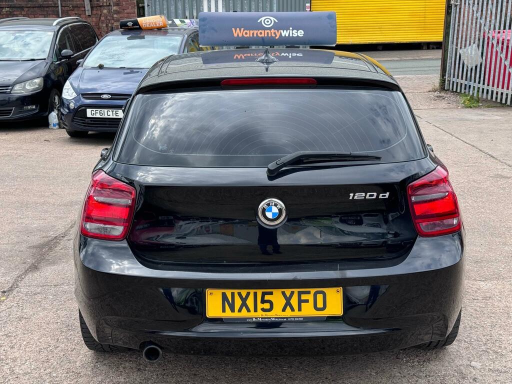 BMW 1 Series 120D Sport NX15XFO Black #6
