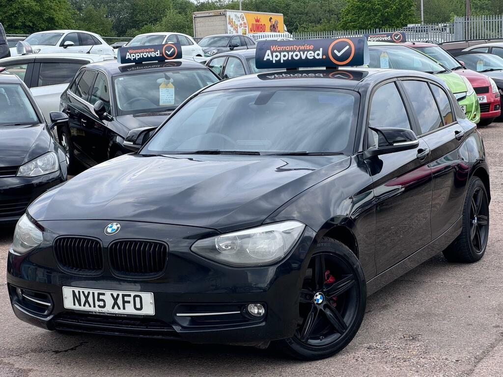 BMW 1 Series 120D Sport NX15XFO Black #2