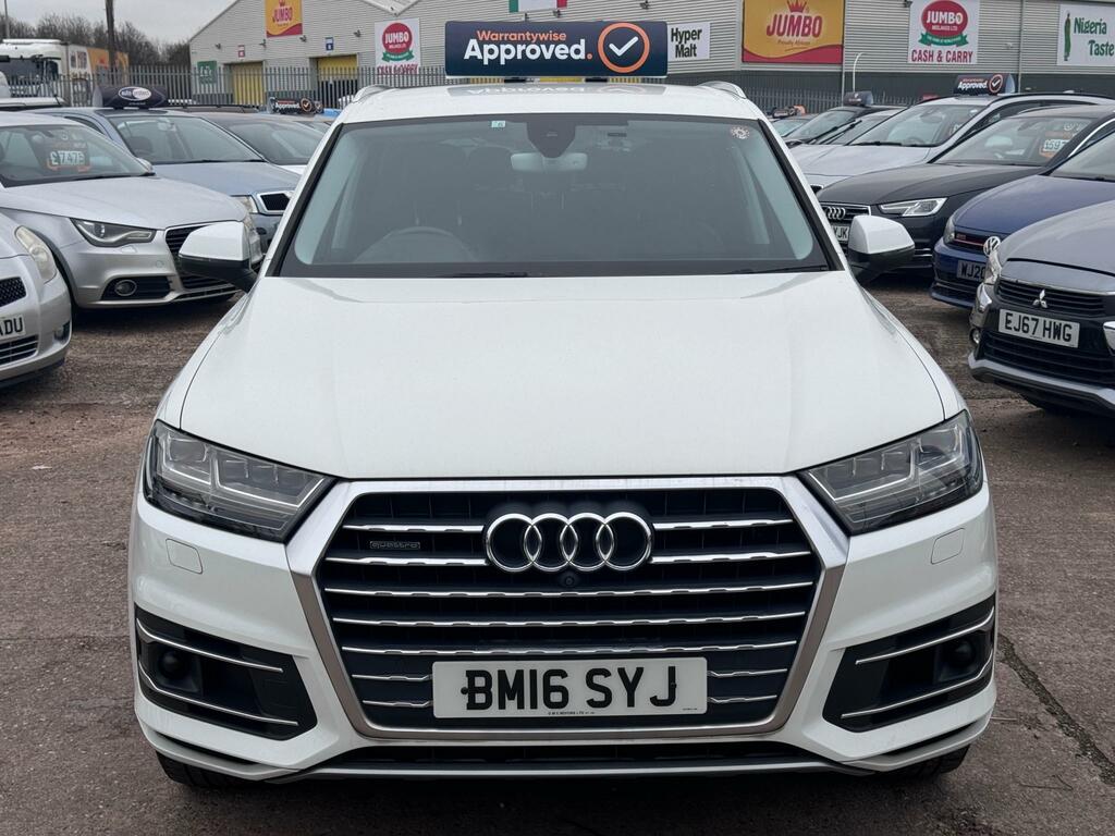 Audi Q7 2.0 Tfsi S Line Quattro Suv Tiptronic E White #3