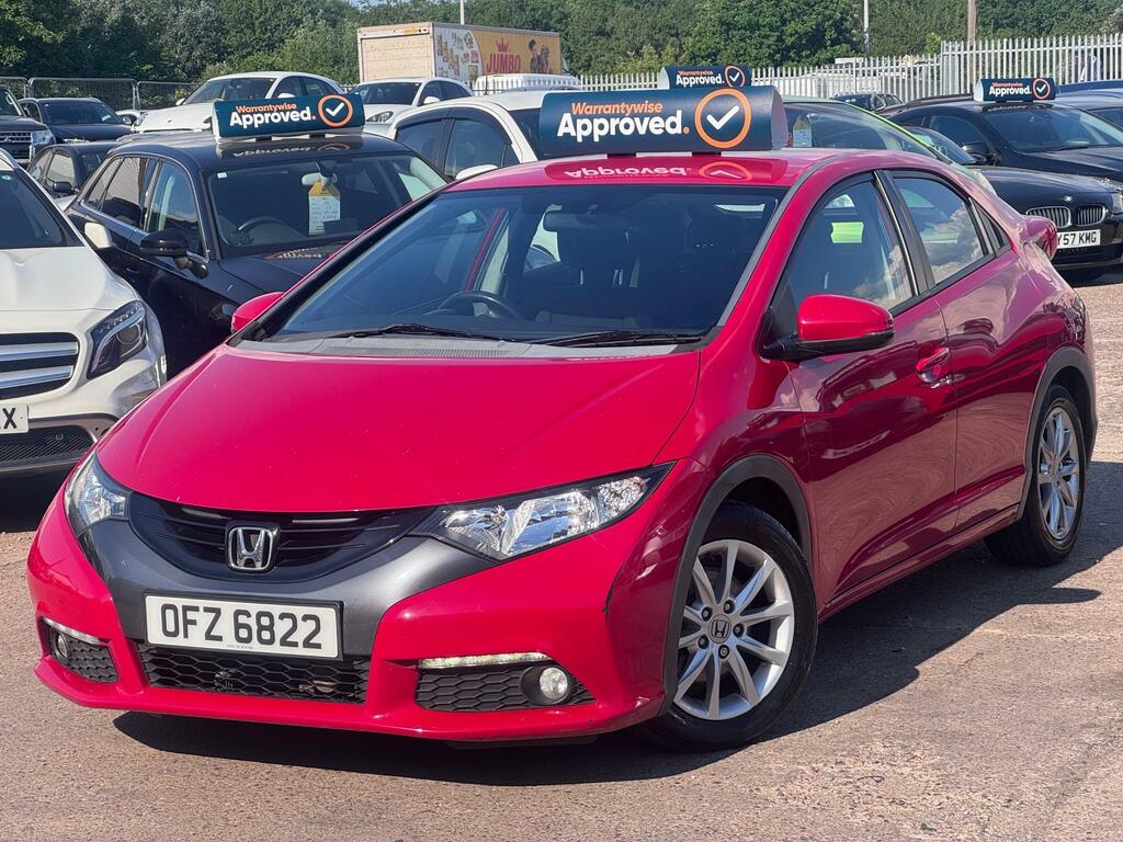 Honda Civic I-vtec Es Red #6