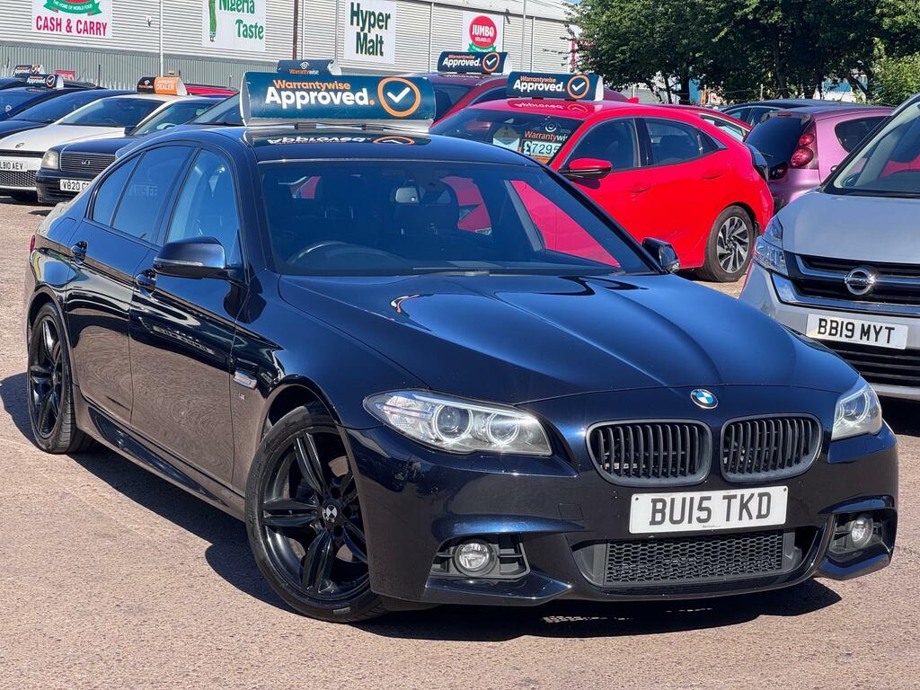 BMW 5 Series 520D M Sport Black