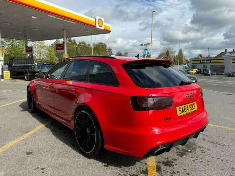 Audi RS6 4.0 Tfsi V8 Tiptronic SA64HKP Red #3