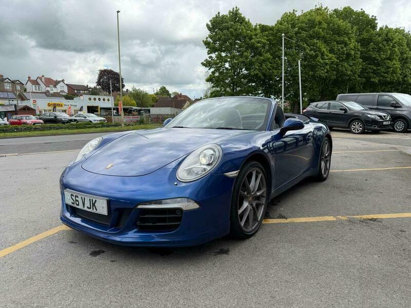 Porsche 911 3.4 991 Carrera Convertible Blue #2