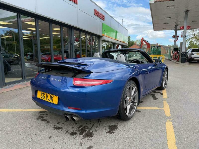 Porsche 911 3.4 991 Carrera Convertible Blue #6