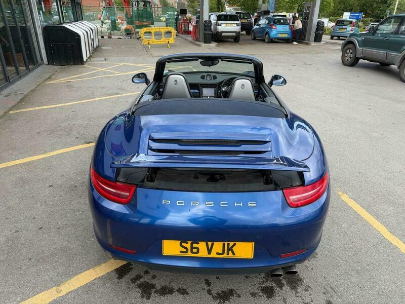 Porsche 911 3.4 991 Carrera Convertible Blue #5