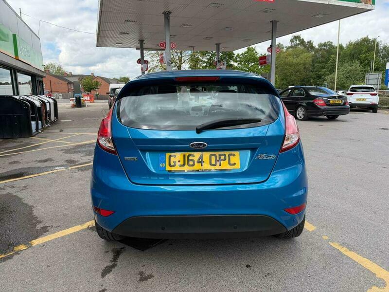 Ford Fiesta 1.0T Ecoboost Zetec Hatchback GJ64OPC Blue #5