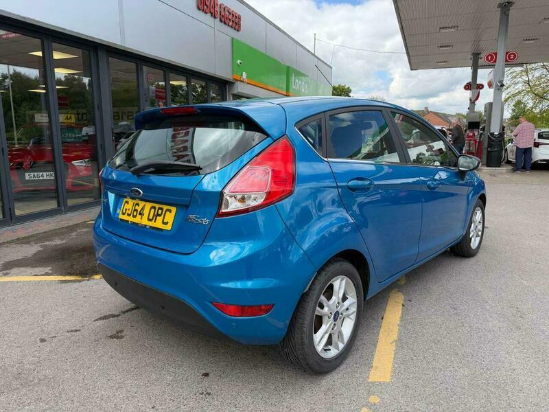 Ford Fiesta 1.0T Ecoboost Zetec Hatchback GJ64OPC Blue #6
