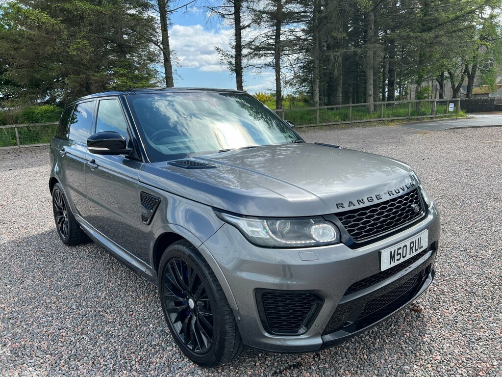 Land Rover Range Rover Sport 5.0 V8 Svr Suv 4Wd Euro 6 Ss 5 LD17EXT Grey #2