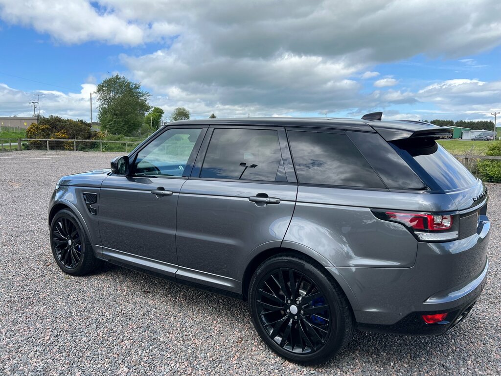 Land Rover Range Rover Sport 5.0 V8 Svr Suv 4Wd Euro 6 Ss 5 LD17EXT Grey #6
