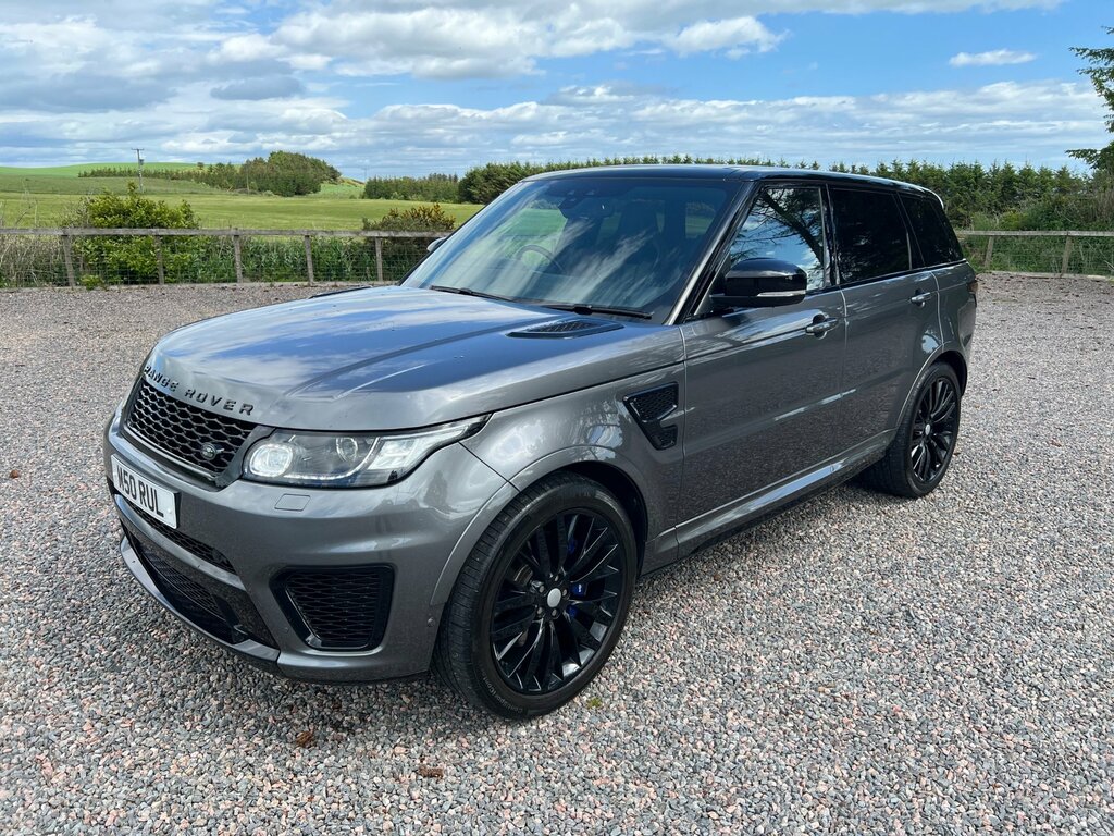 Land Rover Range Rover Sport 5.0 V8 Svr Suv 4Wd Euro 6 Ss 5 LD17EXT Grey #4