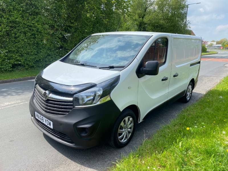 Vauxhall Vivaro Van White