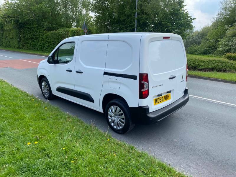 Peugeot Partner 1000 1.5 Bluehdi 100 Professional Van - 2020 69 MD69WDY White #3