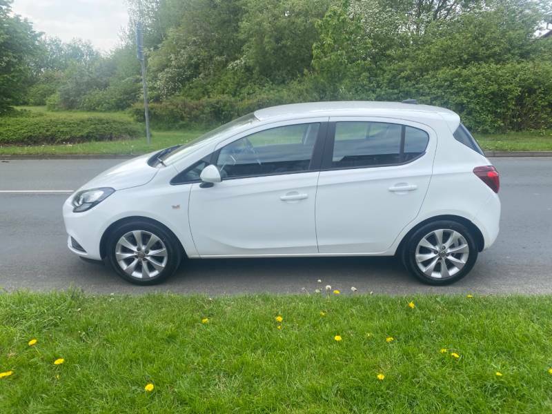 Vauxhall Corsa 1.4 75 Energy Ac - 2018 18 MK18GOA White #2