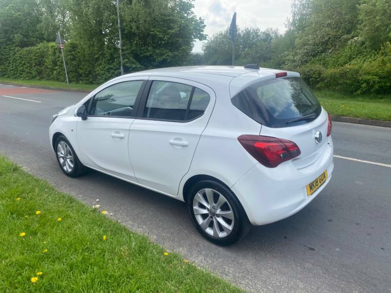 Vauxhall Corsa 1.4 75 Energy Ac - 2018 18 MK18GOA White #3