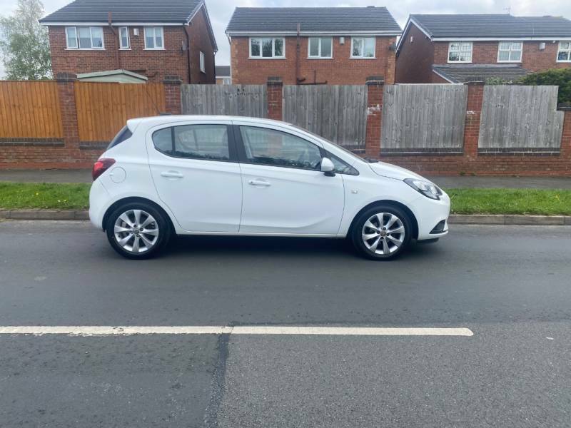 Vauxhall Corsa 1.4 75 Energy Ac - 2018 18 MK18GOA White #6