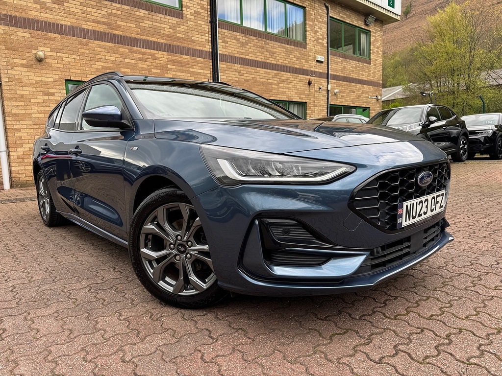 Ford Focus T Ecoboost St-line Blue