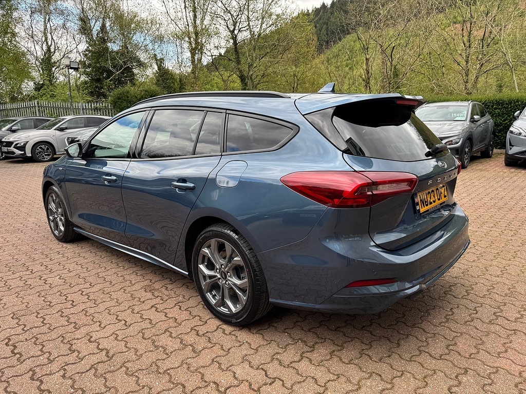 Ford Focus T Ecoboost St-line NU23OFZ Blue #2