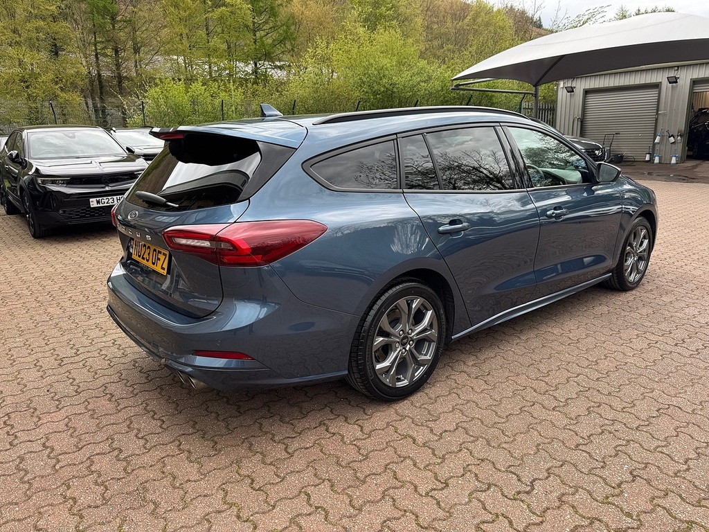 Ford Focus T Ecoboost St-line NU23OFZ Blue #4