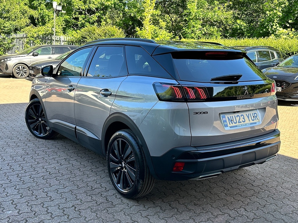 Peugeot 3008 Puretech Gt NU23YUR Grey #3