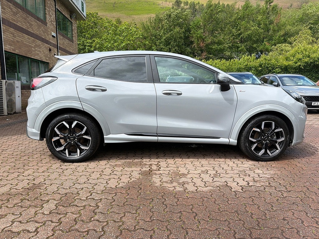 Ford Puma T Ecoboost Mhev St-line X WN73ZXX Grey #4