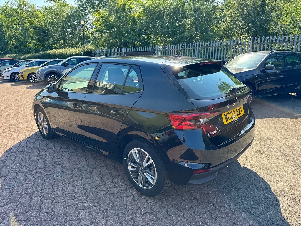Skoda Fabia Tsi Se Comfort WG23AXT Black #4