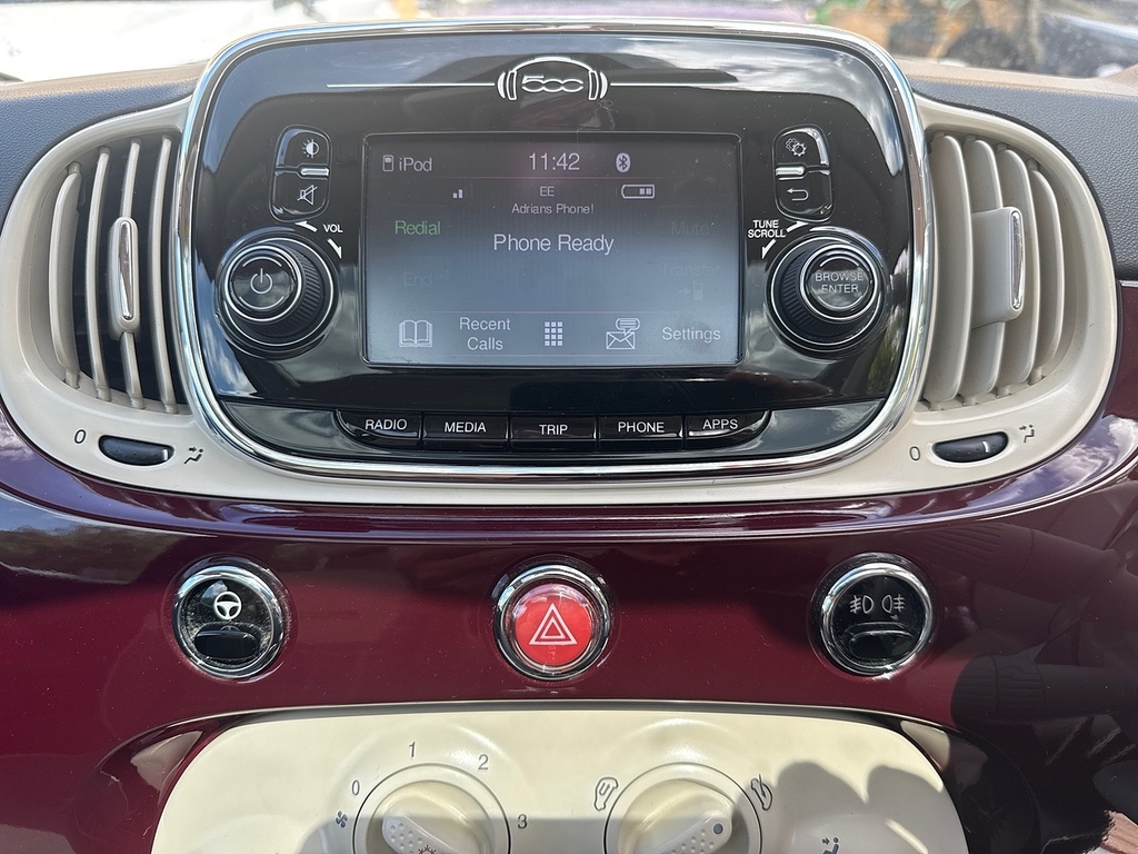 Fiat 500 Lounge CF17OGW Red #3