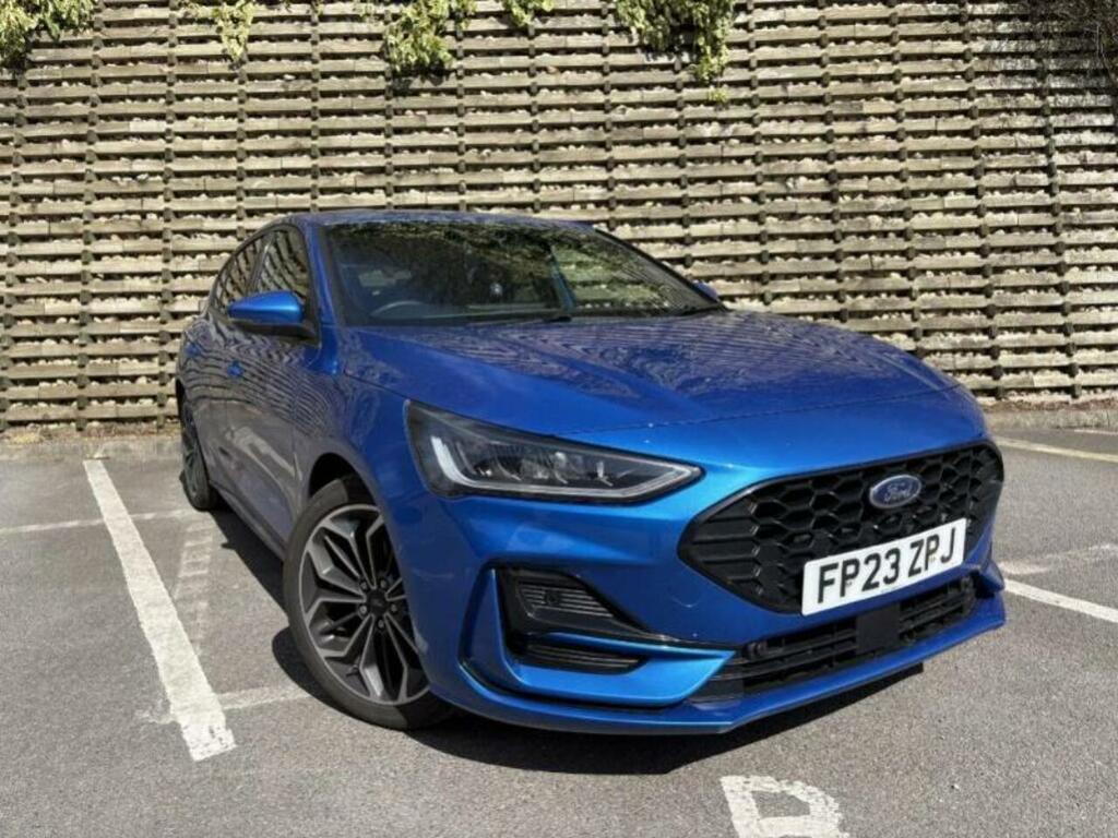 Ford Focus T Ecoboost St-line X Blue