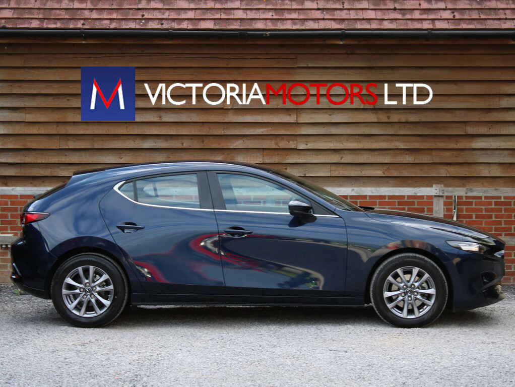 Mazda 3 2.0 Se-l Luxury Mhev Hatchback ML22EOY Blue #4