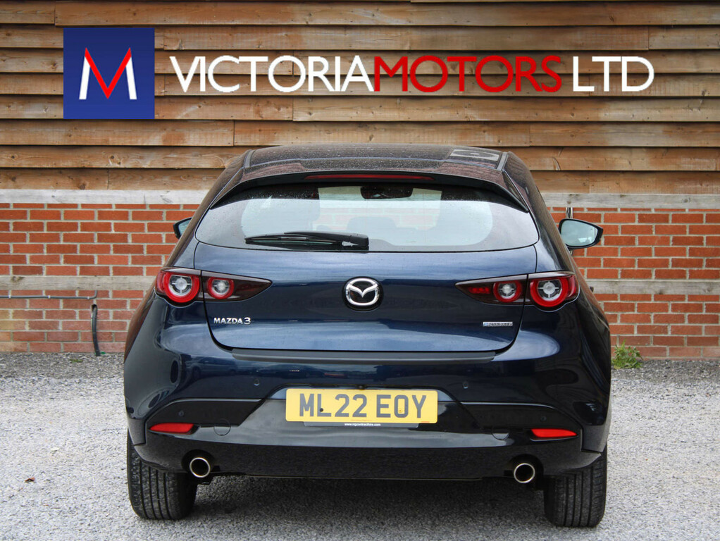 Mazda 3 2.0 Se-l Luxury Mhev Hatchback ML22EOY Blue #3