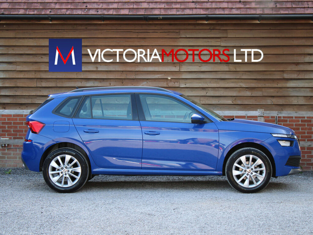 Skoda Kamiq 1.0 Tsi Se Suv YG22ODP Blue #4