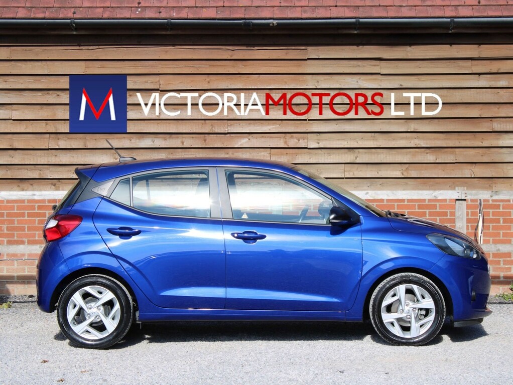 Hyundai I10 1.0 Mpi Se Connect Hatchback  Blue #4