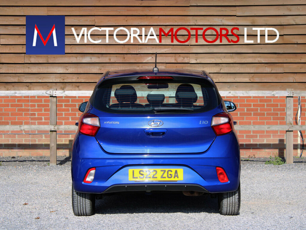 Hyundai I10 1.0 Mpi Se Connect Hatchback  Blue #3