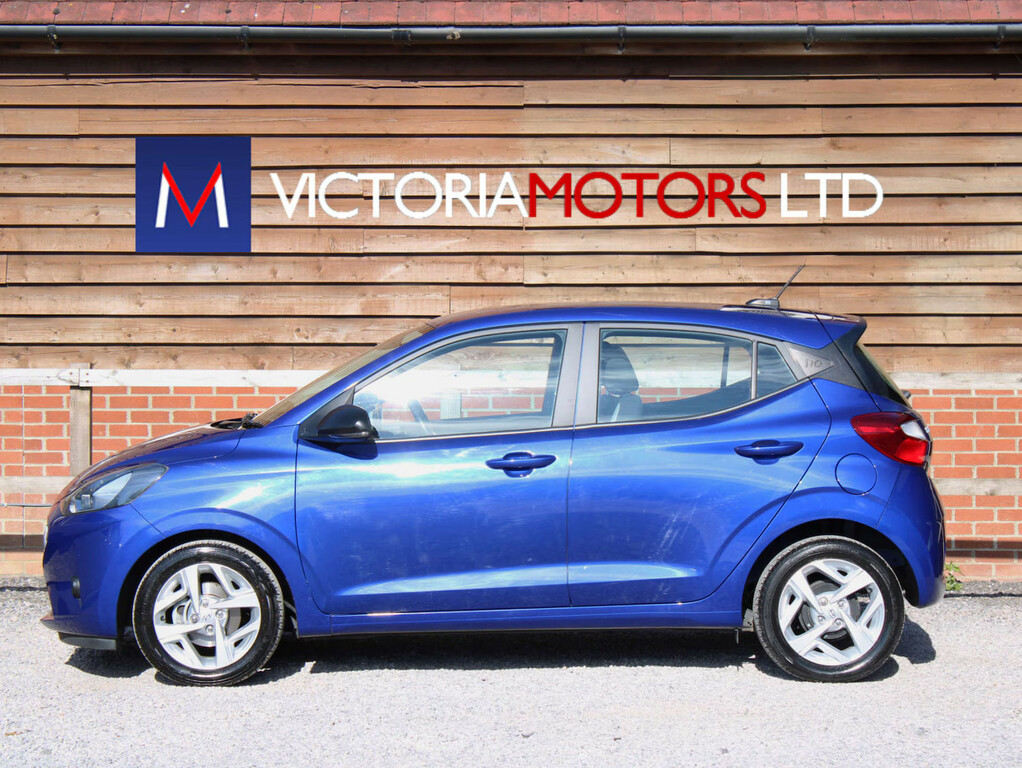 Hyundai I10 1.0 Mpi Se Connect Hatchback  Blue #2