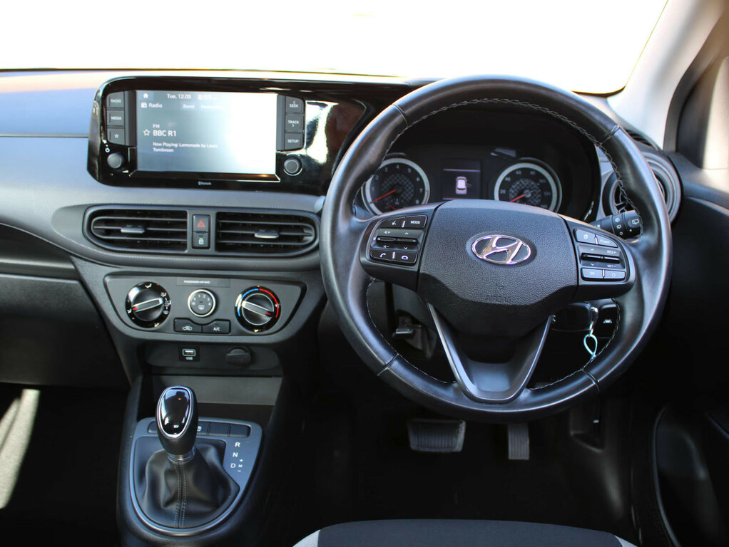 Hyundai I10 1.0 Mpi Se Connect Hatchback  Blue #6
