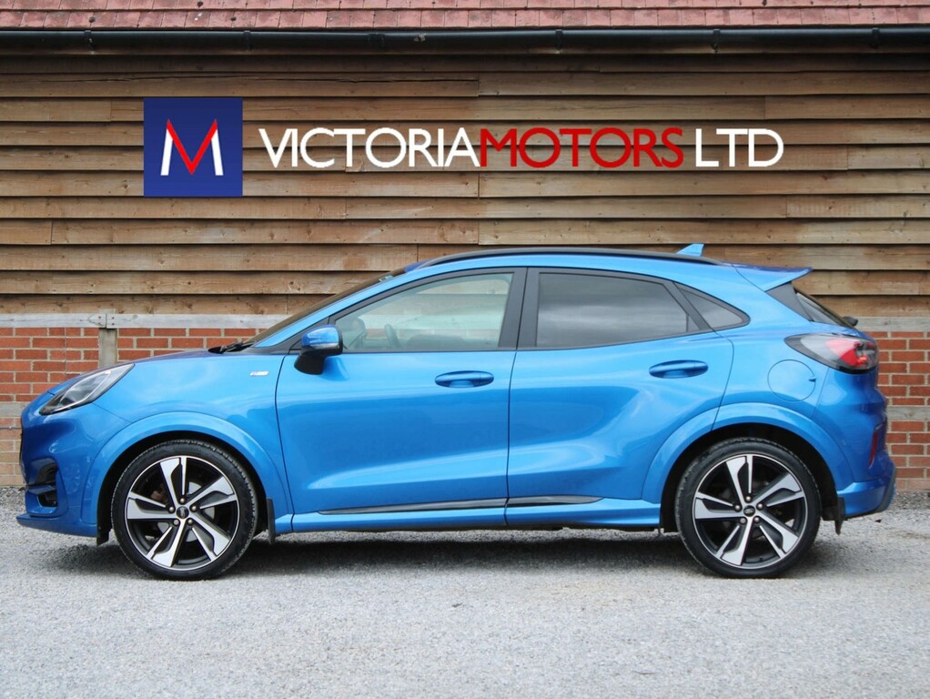 Ford Puma 1.0 Ecoboost Hybrid Mhev 155 St-line X Hatchba EJ20KZH Blue #2