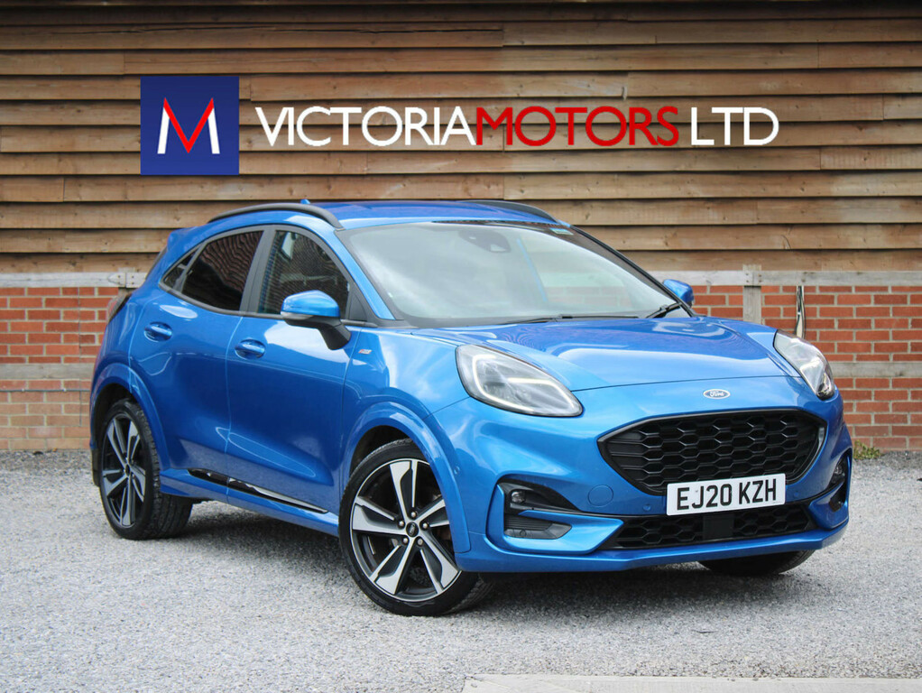 Ford Puma 1.0 Ecoboost Hybrid Mhev 155 St-line X Hatchba Blue