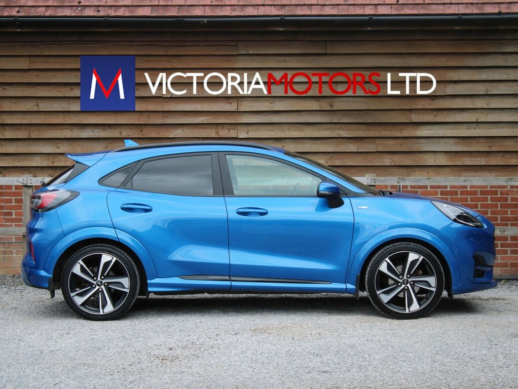 Ford Puma 1.0 Ecoboost Hybrid Mhev 155 St-line X Hatchba EJ20KZH Blue #4