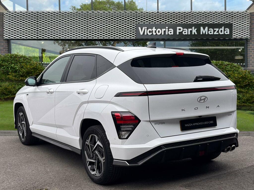 Hyundai Kona 1.6 H-gdi N Line S Dct Euro 6 Ss HJ25PDZ White #5