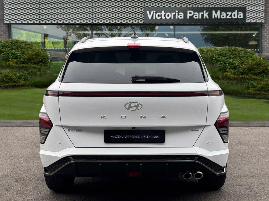 Hyundai Kona 1.6 H-gdi N Line S Dct Euro 6 Ss HJ25PDZ White #6