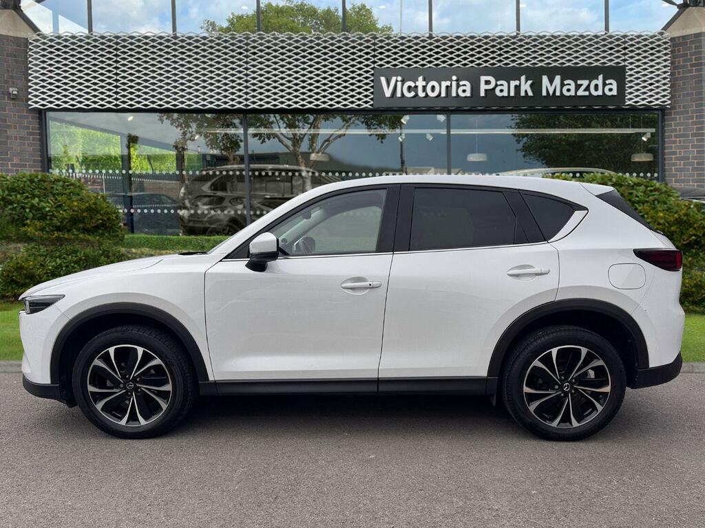 Mazda CX-5 2.0 E-skyactiv G Mhev Exclusive-line Euro 6 LJ23MWO White #4