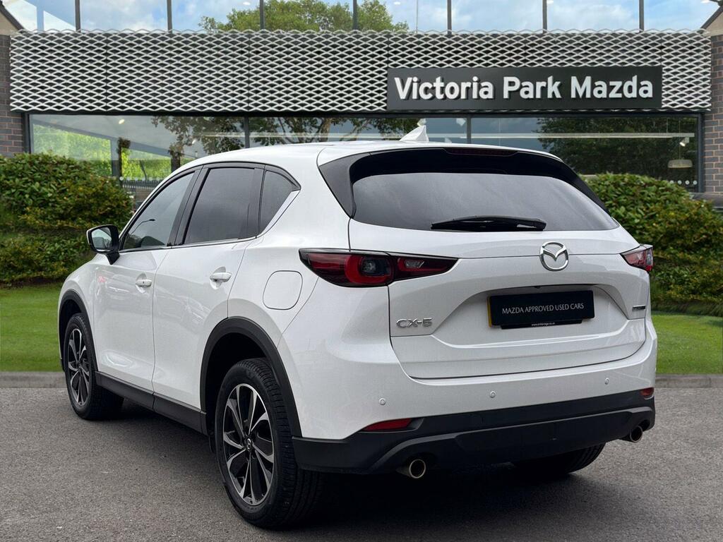 Mazda CX-5 2.0 E-skyactiv G Mhev Exclusive-line Euro 6 LJ23MWO White #5