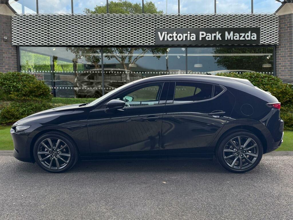 Mazda 3 2.5 E-skyactiv-g Mhev Exclusive-line Euro 6 Ss CN75KFJ Black #4
