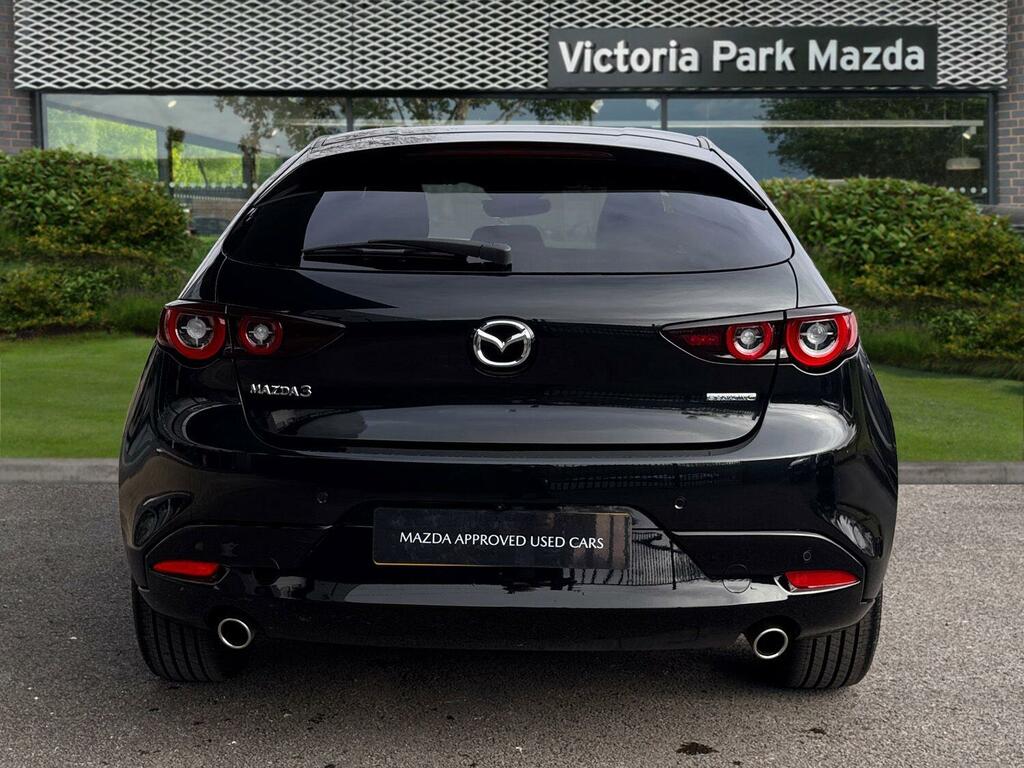 Mazda 3 2.5 E-skyactiv-g Mhev Exclusive-line Euro 6 Ss CN75KFJ Black #6