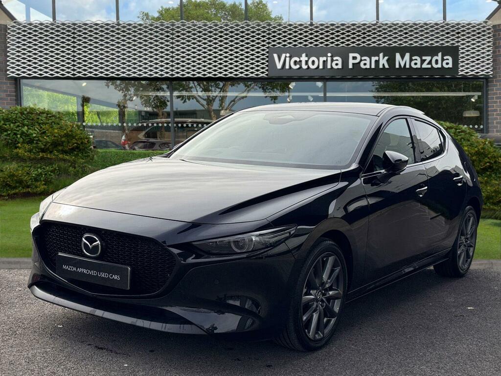Mazda 3 2.5 E-skyactiv-g Mhev Exclusive-line Euro 6 Ss CN75KFJ Black #3