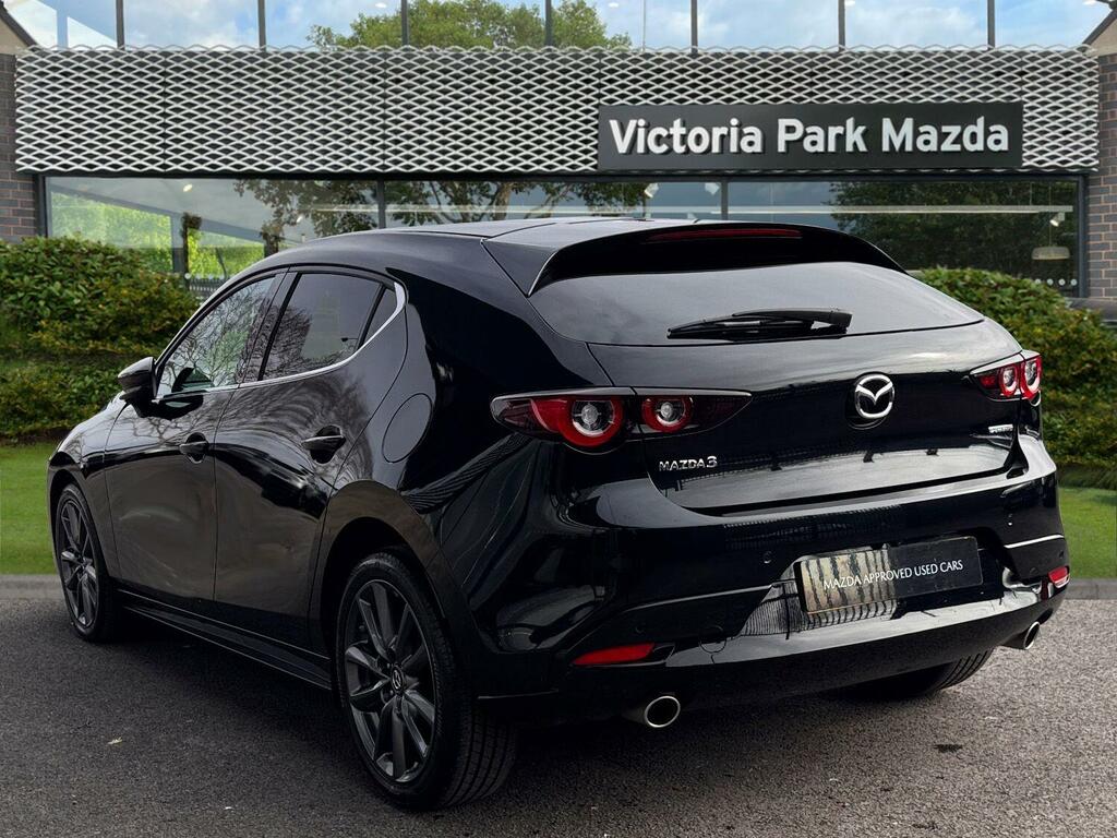 Mazda 3 2.5 E-skyactiv-g Mhev Exclusive-line Euro 6 Ss CN75KFJ Black #5