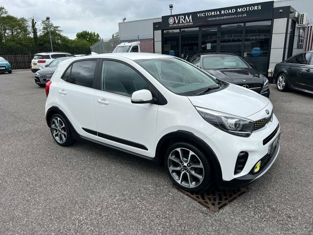 Kia Picanto X-line Hatchback WV69PYZ White #3