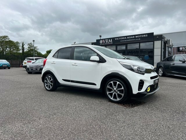 Kia Picanto X-line Hatchback WV69PYZ White #2