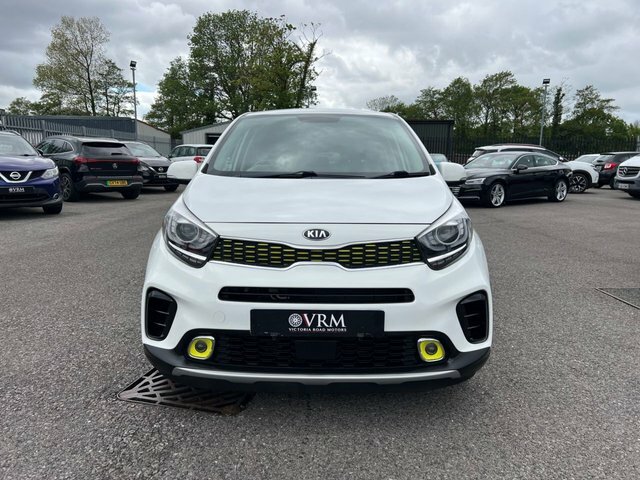 Kia Picanto X-line Hatchback WV69PYZ White #4